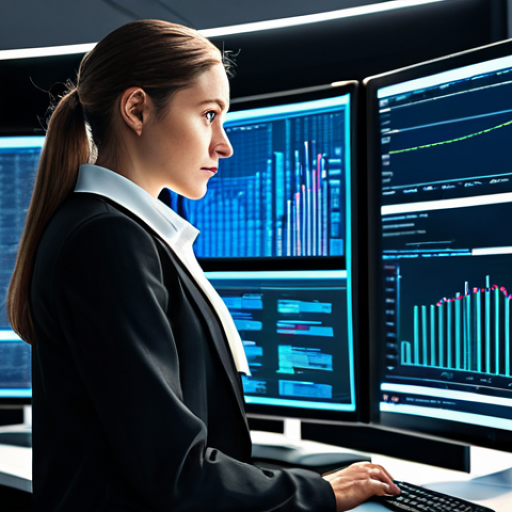 **

"A data architect working at a large monitor in a modern office, surrounded by server racks and data visualizations. She is wearing professional attire, fully clothed and focused on data governance strategies. Perfect anatomy, natural pose, safe for work, appropriate content, high quality rendering, professional lighting."

**