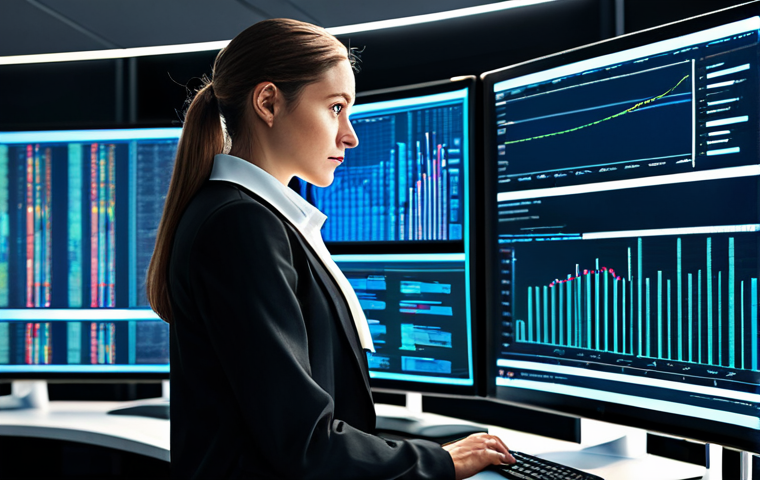 **

"A data architect working at a large monitor in a modern office, surrounded by server racks and data visualizations. She is wearing professional attire, fully clothed and focused on data governance strategies. Perfect anatomy, natural pose, safe for work, appropriate content, high quality rendering, professional lighting."

**