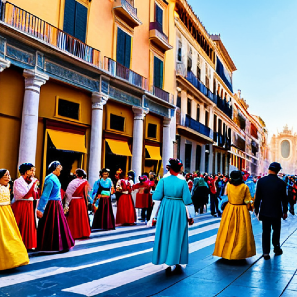 디지털 트윈의 발전을 위한 혁신적 연구 - **

Prompt: "A bustling street scene in Valencia, Spain, during the Fallas festival. People in tradi...