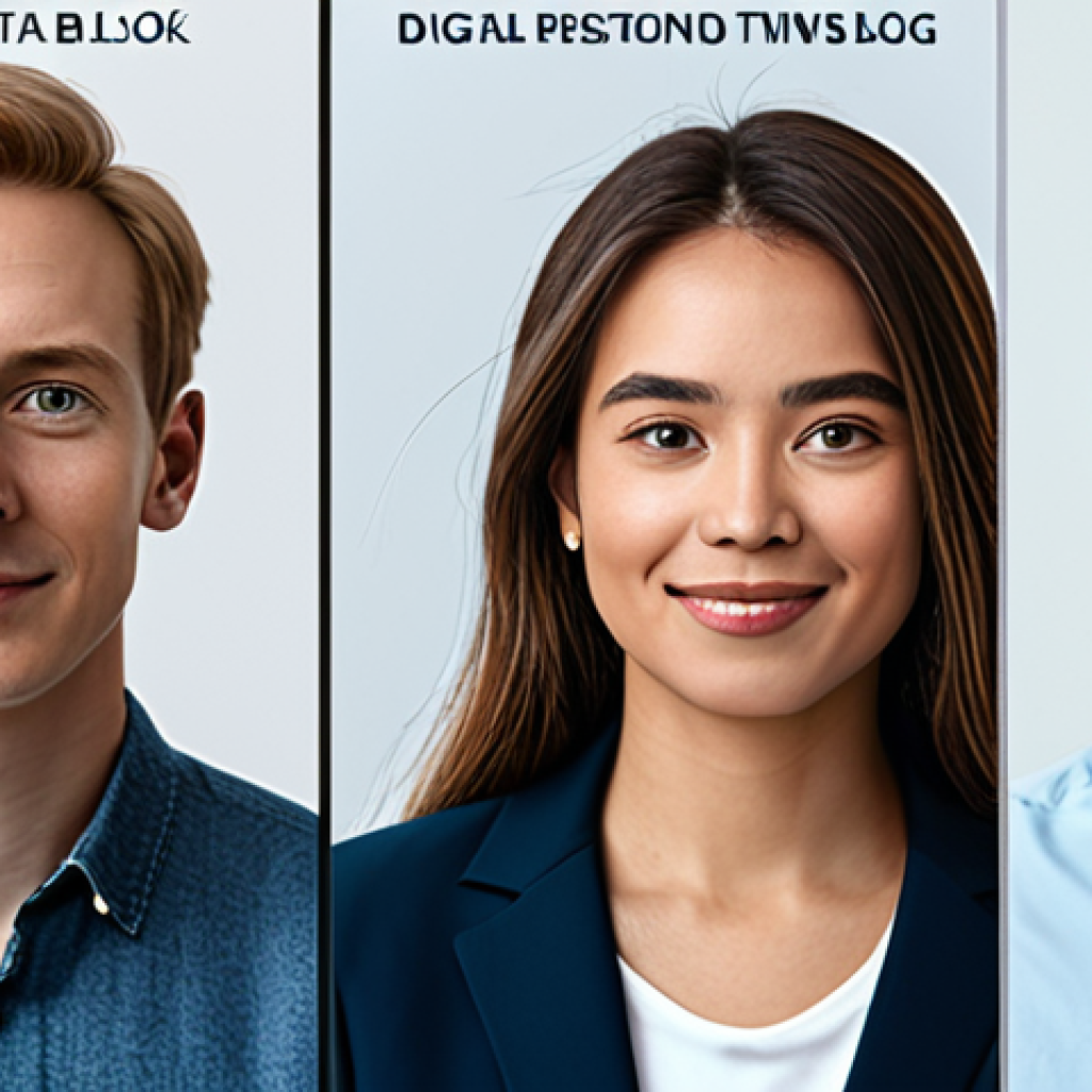 디지털 트윈의 성과 측정 지표 - Here are three detailed image prompts in English, designed for an image generation AI, drawing from ...