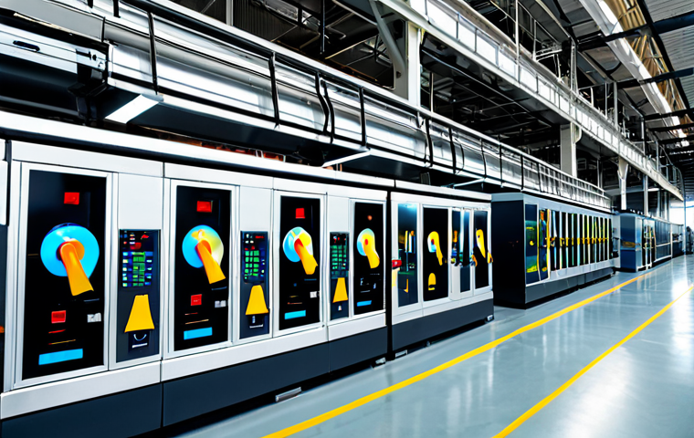 디지털 트윈의 성과 측정 지표 - Here are three detailed image prompts in English, designed for an image generation AI, drawing from ...