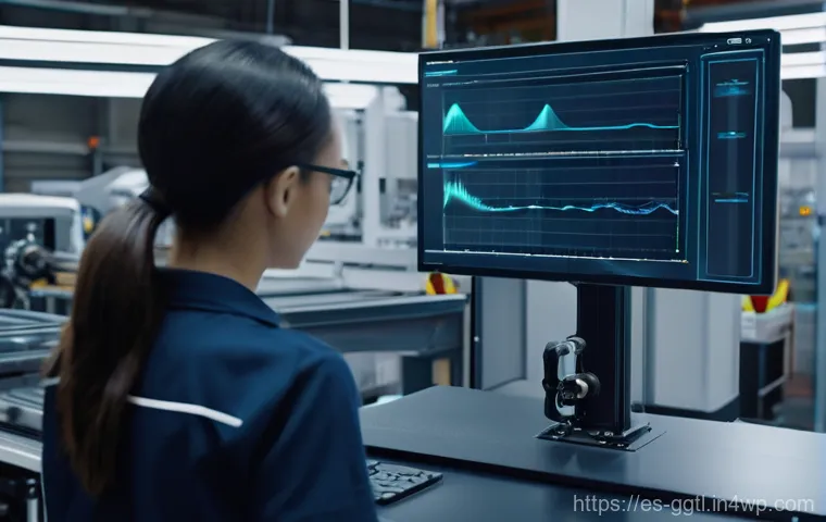 디지털 트윈 기반의 유지보수 전략 - **Prompt:** A diverse team of engineers, professionally dressed in modern work attire, collaborates ...