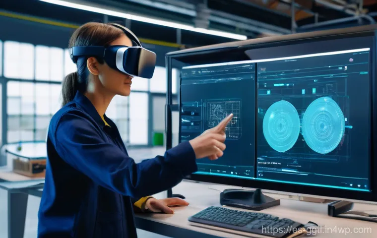 디지털 트윈의 주요 기술 스택 - **Prompt:** A group of diverse professionals, including men and women dressed in smart, professional...